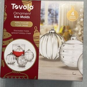 TEVOLO  ORNAMENTS, ICE MOLDS